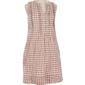 Faherty Checkered Dress